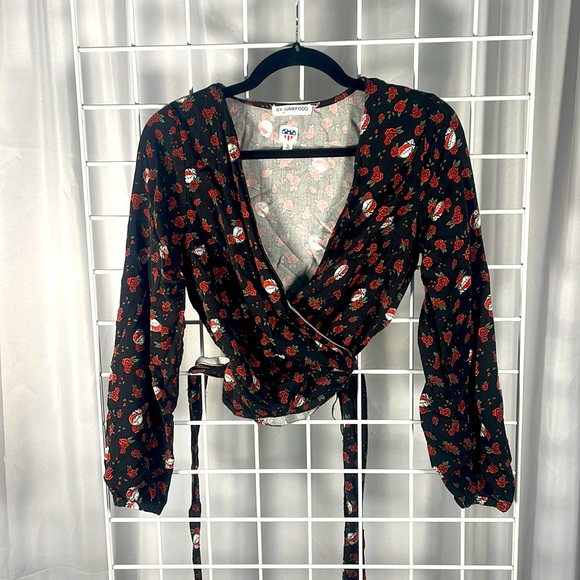 Grateful Dead wrap top by junk food - Picture 2 of 6